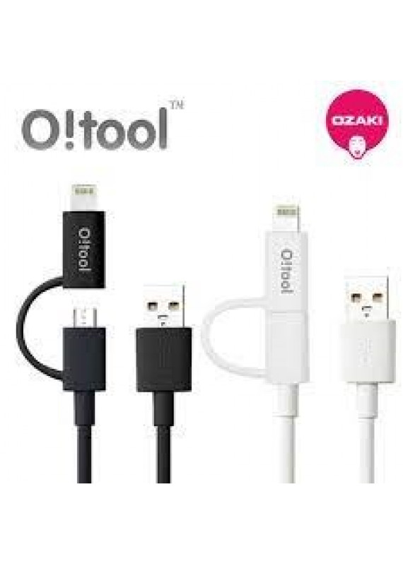 Ozaki O!tool Combo Cable+ Lightning & Micro-USB 二合一充電傳輸線